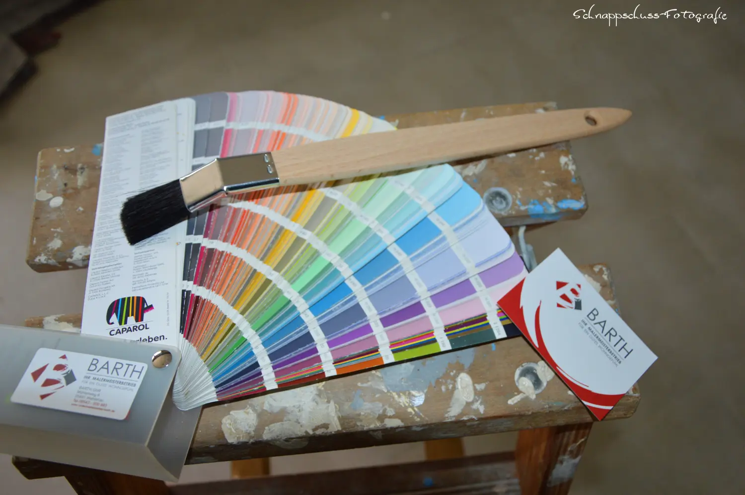 Farbpalette zur Farbauswahl